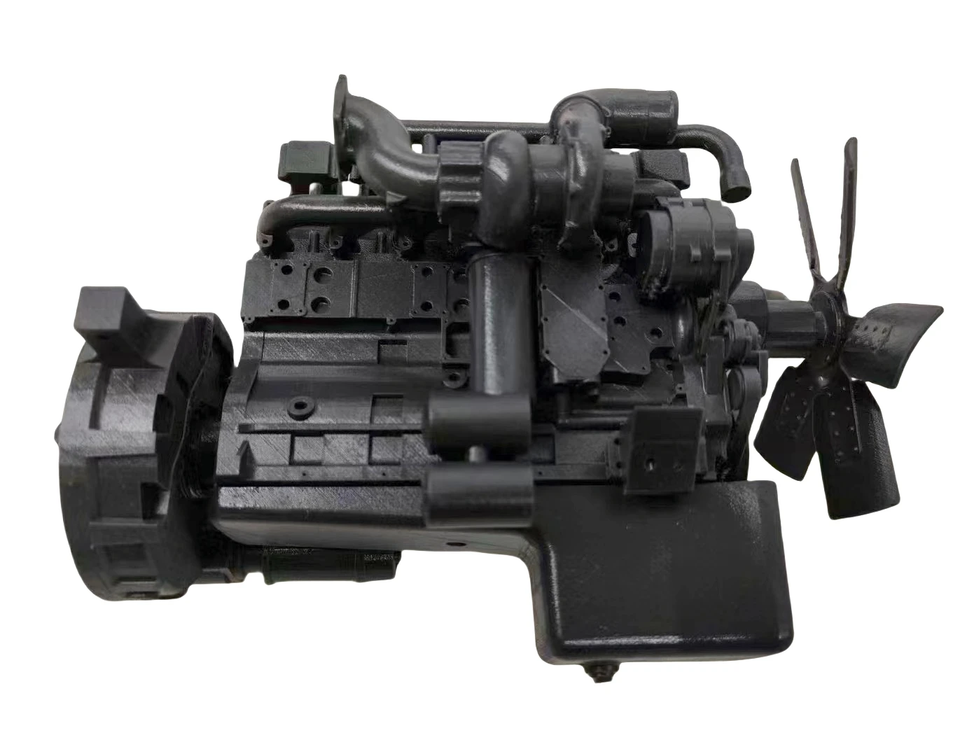 High Temperature Resistance Black Color ABS DSM Resin 3D Printing Car Parts Model