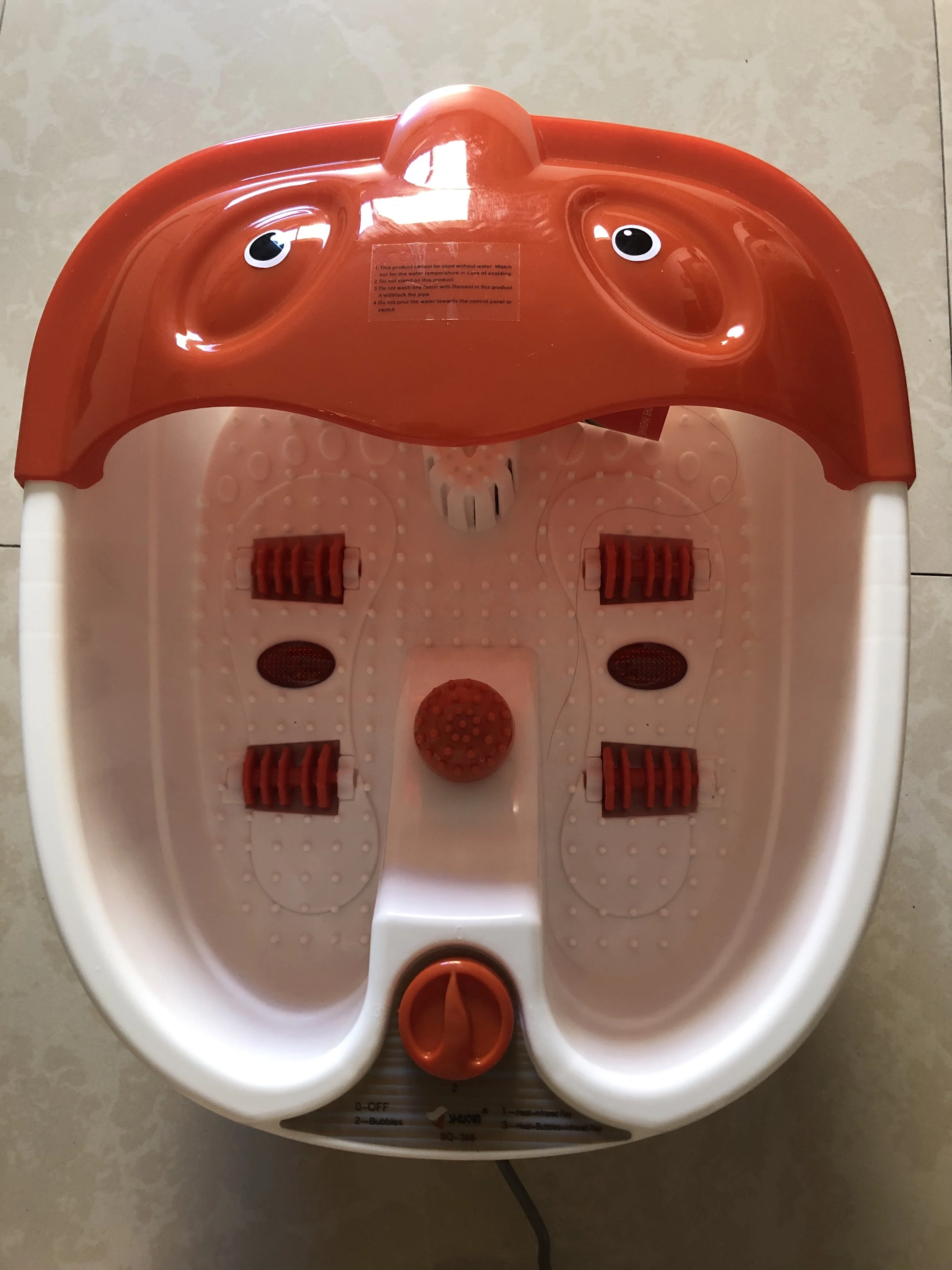 water bubble massage roller foot bath massager