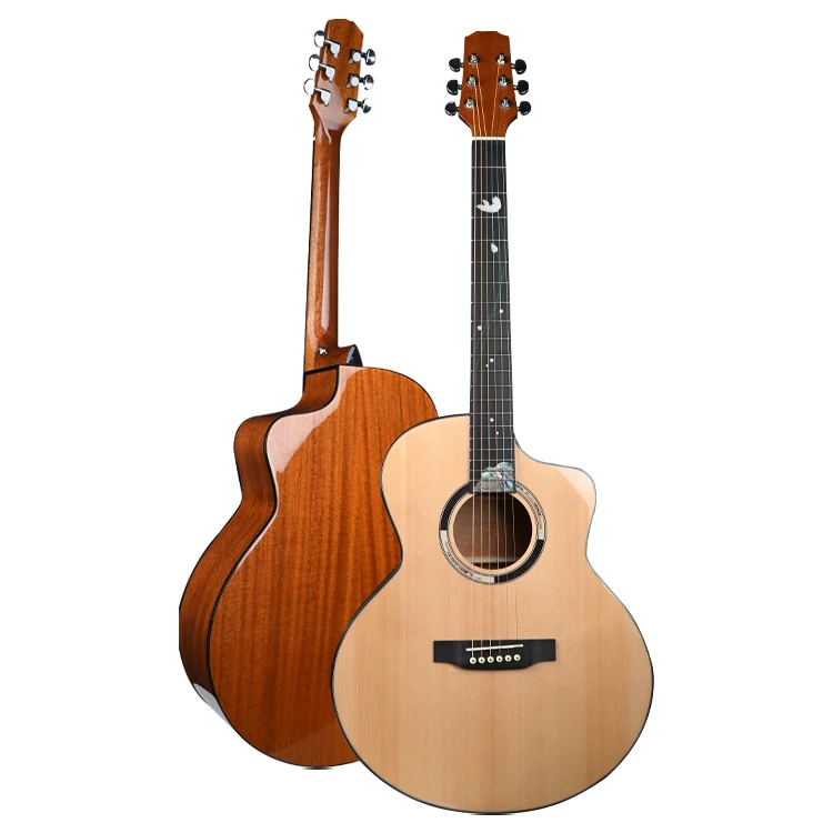 Fante Hipatti JF Shape Acoustic Guitar Perfect for Strumming and Fingerstyle