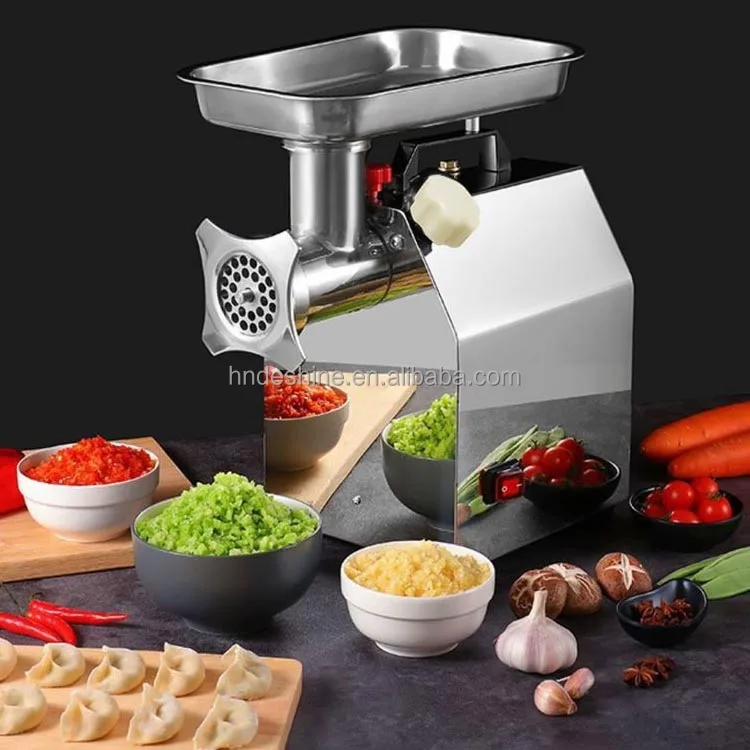 Профессиональная Автоматическая электрическая мясорубка из нержавеющей стали