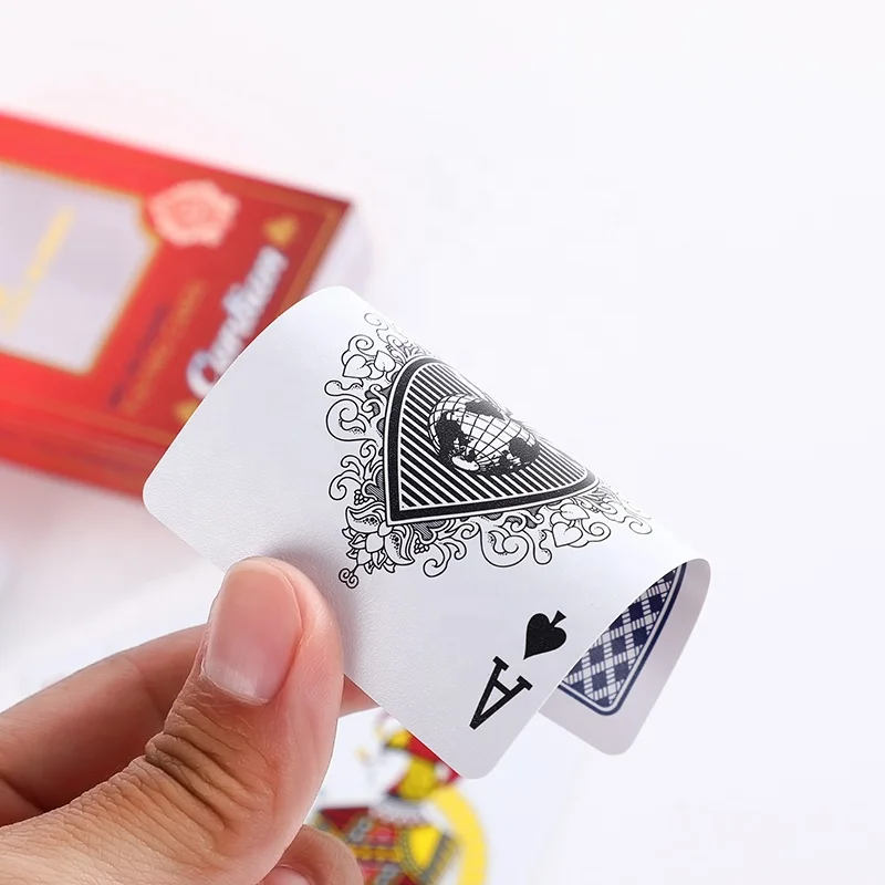 
New Quality Plastic PVC Poker Smooth Waterproof blue Playing Cards poker Creative Gift Durable Poker with boxes 