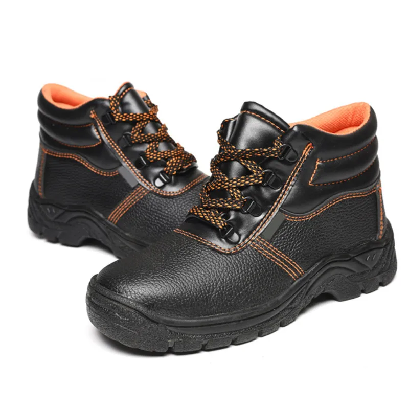 Wholesale Custom Manufacturers Wholesale Labor Insurance Steel Toe Cat Safety Shoes Leather Safety Boots