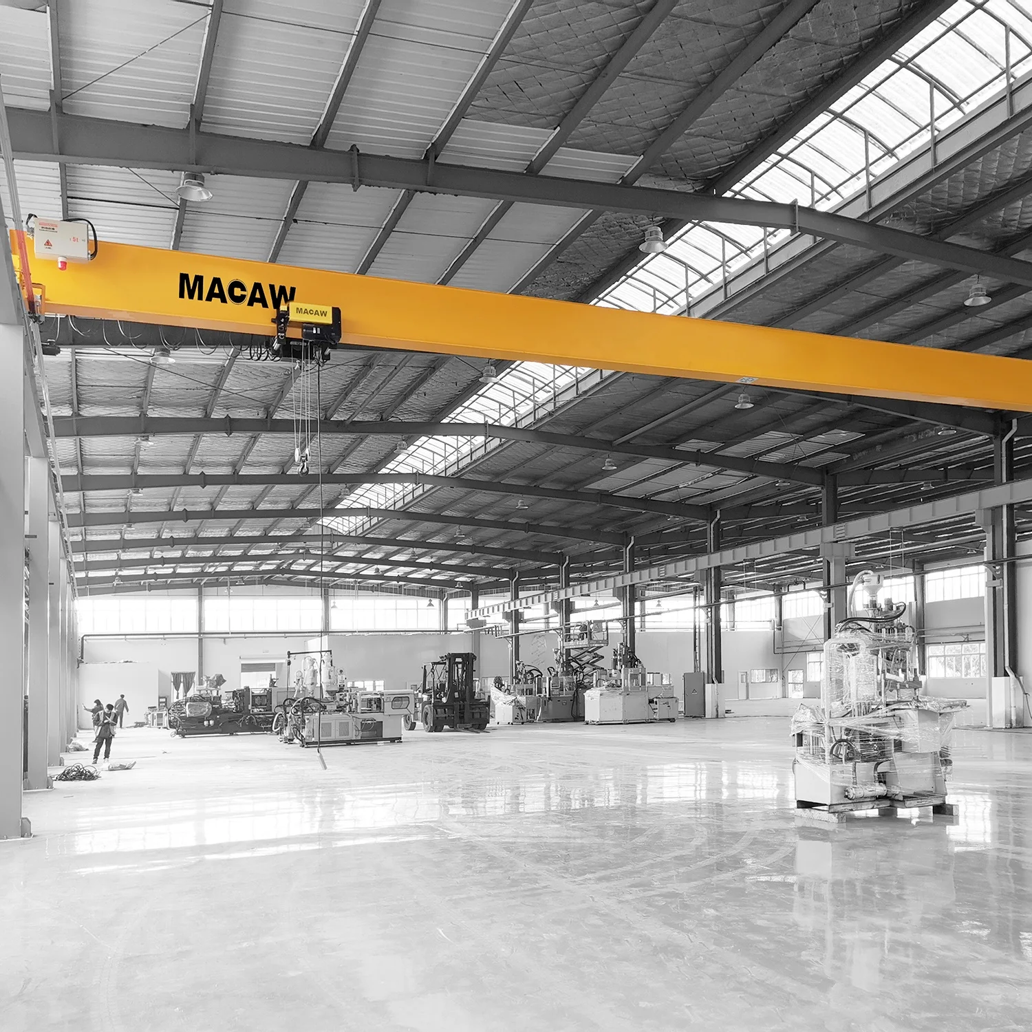 Top Selling Steel Structure Workshop Euro Design electric Crane 3 ton 5 ton 10T 15T Single Overhead Travelling Bridge Crane
