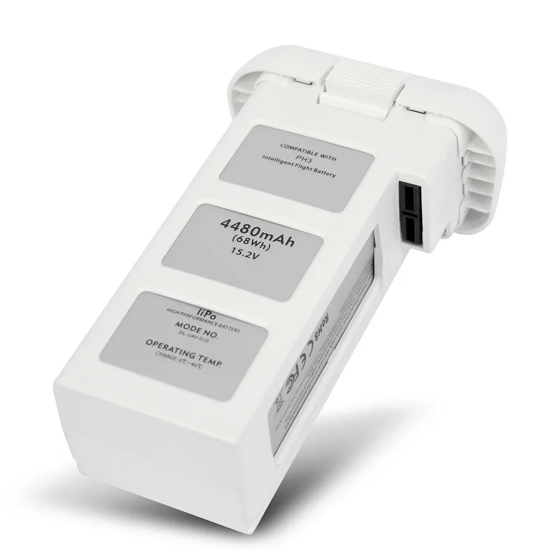 15.2V 4480mAh 68Wh Professional Drone Batteries Intelligent Flight Battery Packs for Phantom3