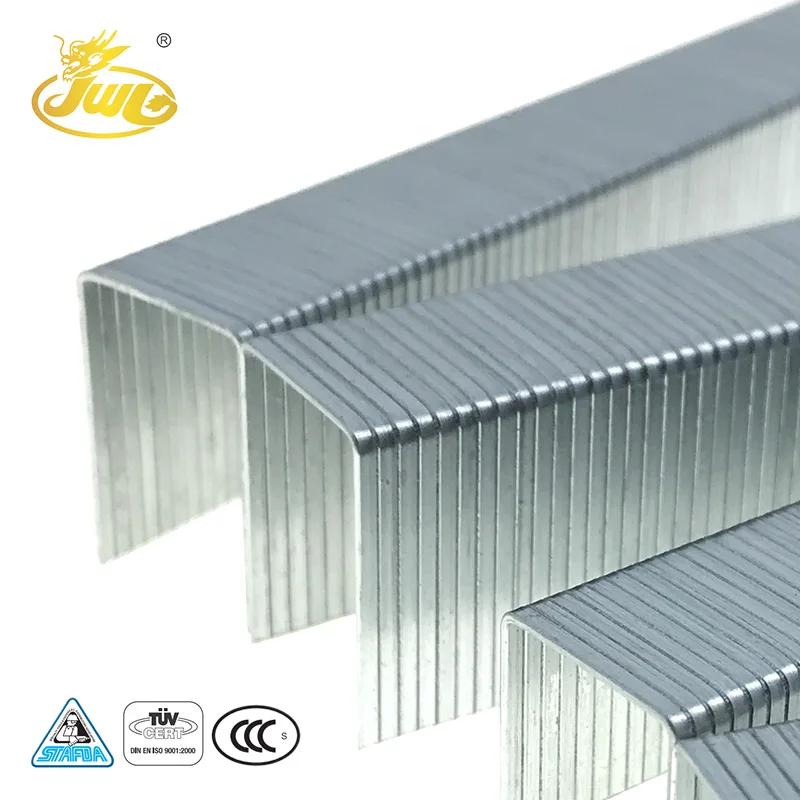 Заводская цена оцинкованная проволока 13,2 мм P88 u-типа Най матрас скобы