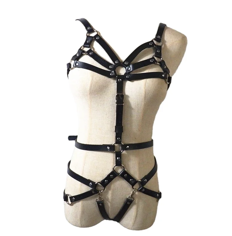 CIVET BDSM Original Hand-made Punk Harajuku Leg Ring Bondage Belt Strap Joker Sexy Jewelry Waist Chain Belt