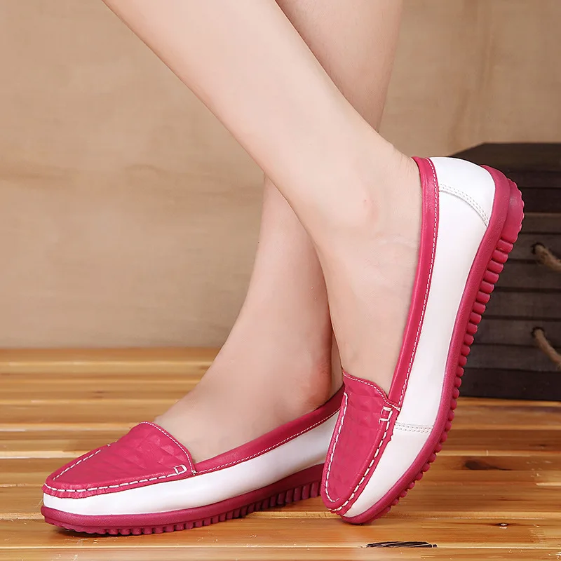 Spring and Autumn fashion flat and single shoes leisure flat pregnant mother nurse shoes