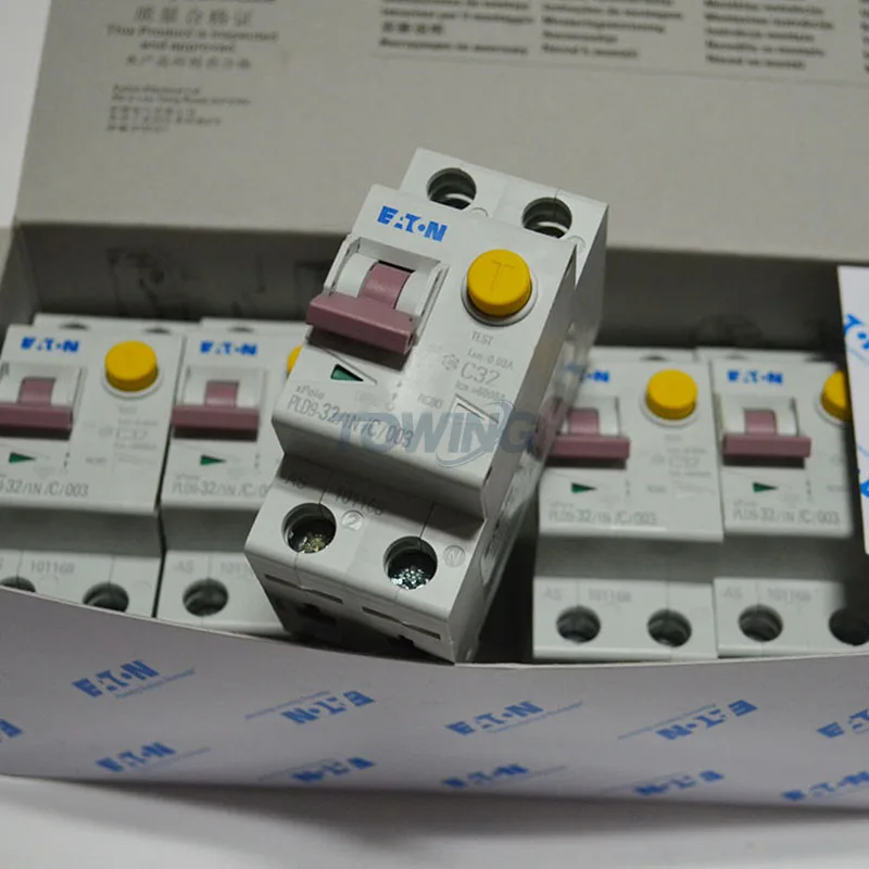 Горячая продажа и оригинальный EATON остаточный ток beaker цепи PLD9-32 1N C 003