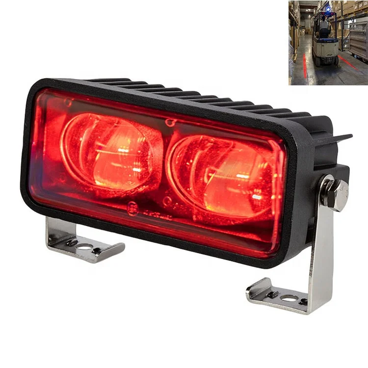 
Red zone forklift led safety danger area warning spot light 
