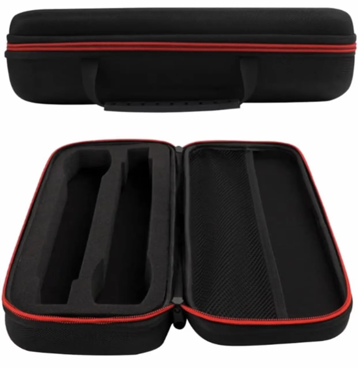 Single/ Dual Wireless Microphone Case Foam Custom Bag Tote Storage Pouch Shell 1/2 Eva Travel Headphone