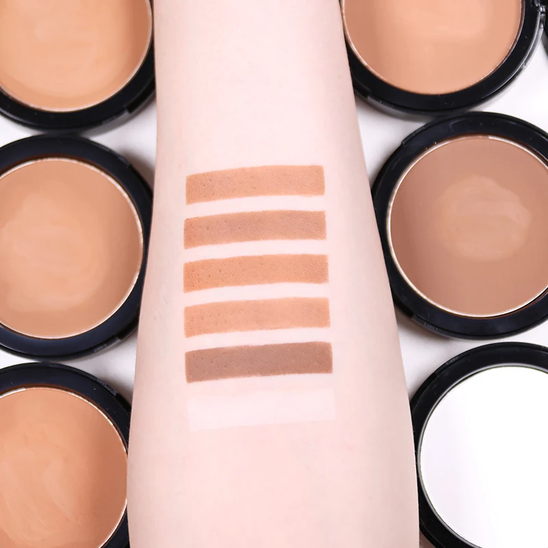 Beauty Pressed Powder Foundations And Face Powders Palette Vegan Waterproof Foundation Setting Pressed Powder