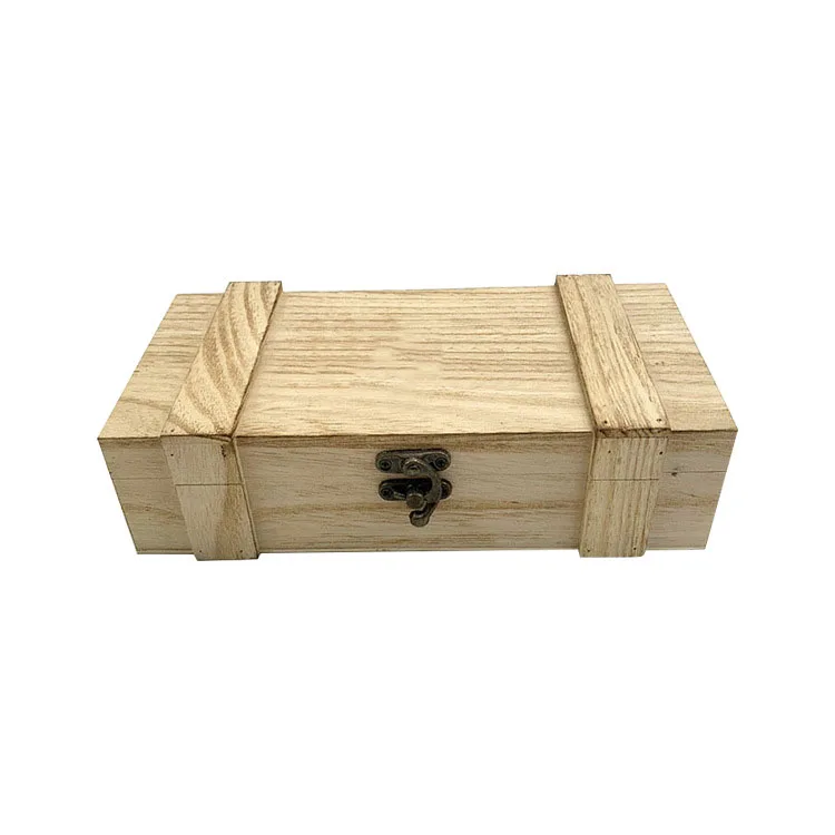 customized custom wooden boxes with logo packaging wood gift box packaging wholesale wooden wine boxes for decorative storage
