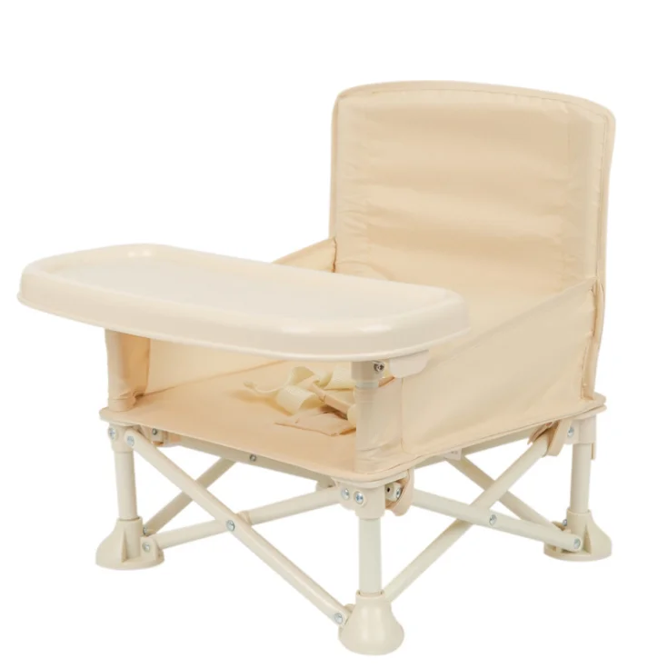 Portable Baby Dining Chair Foldable 4 Colors with Dining Table for Feeding Baby 6 Months to 36 Months