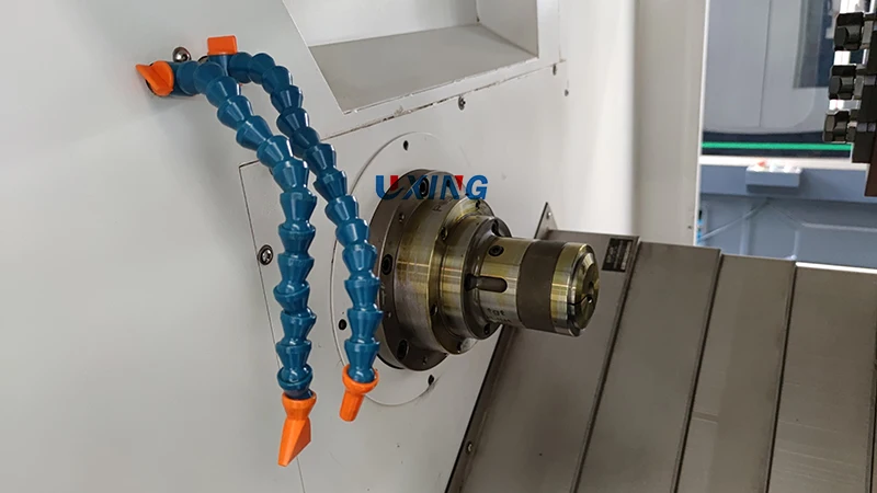 High precision slant bed cnc lathe and milling drilling machine turning center combine CK46D-8 with hydraulic turret