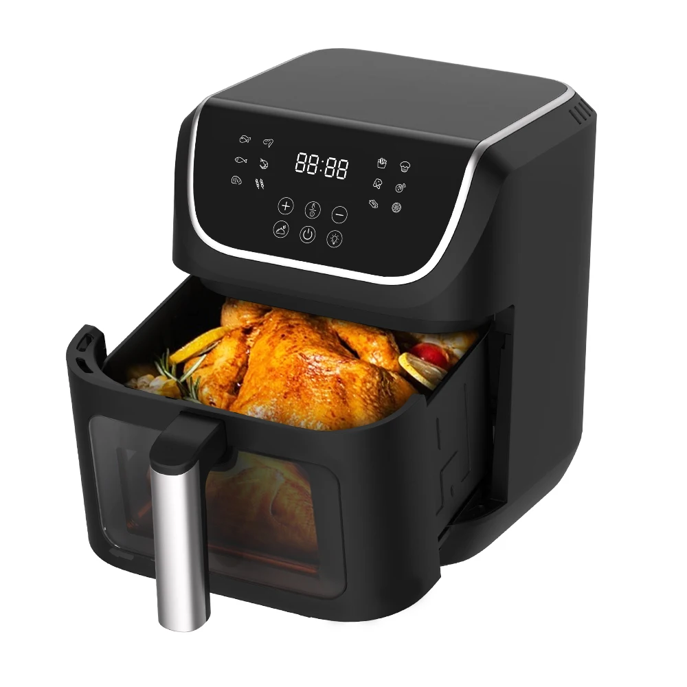 7L Air fryer 1700W double heating element window Air fryer Home cooking Household