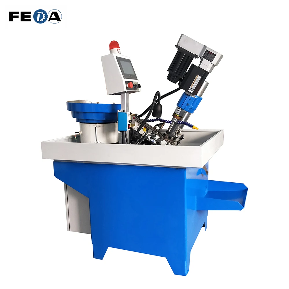 FEDA FD-4508 automatic tapping machine nut thread cutting machine internal threading machine