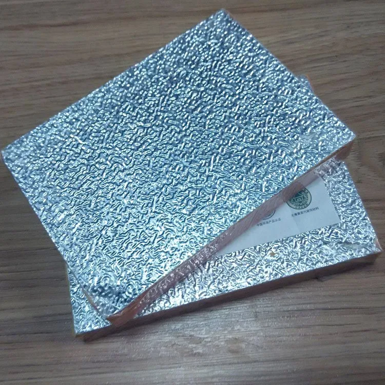 pe coated aluminum foil insulation stucco embossed aluminium foil roll for PIP Panels