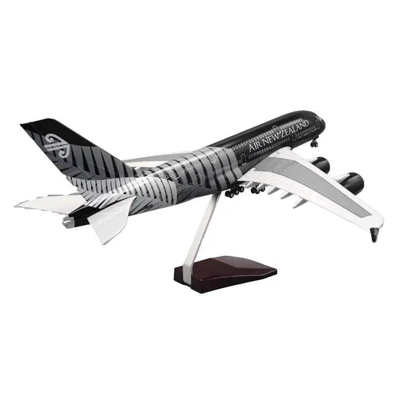 Large Scale 1:160 46cm Air New Zealand Model Airplanes Aircraft Airbus A380