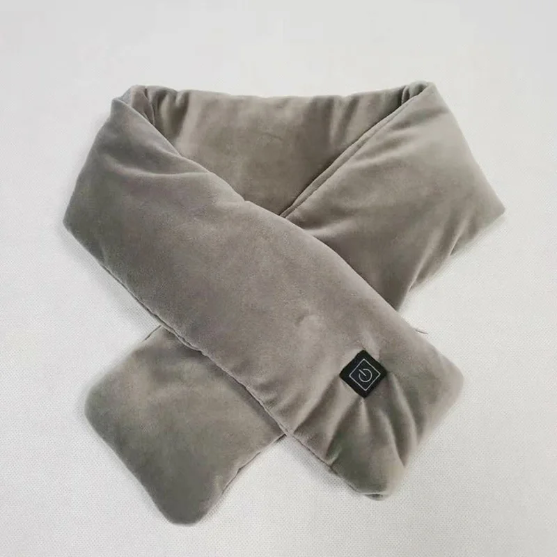 OEM/ODM Winter upgraded heating scarf electric heating scarf graphene usb heated scarf