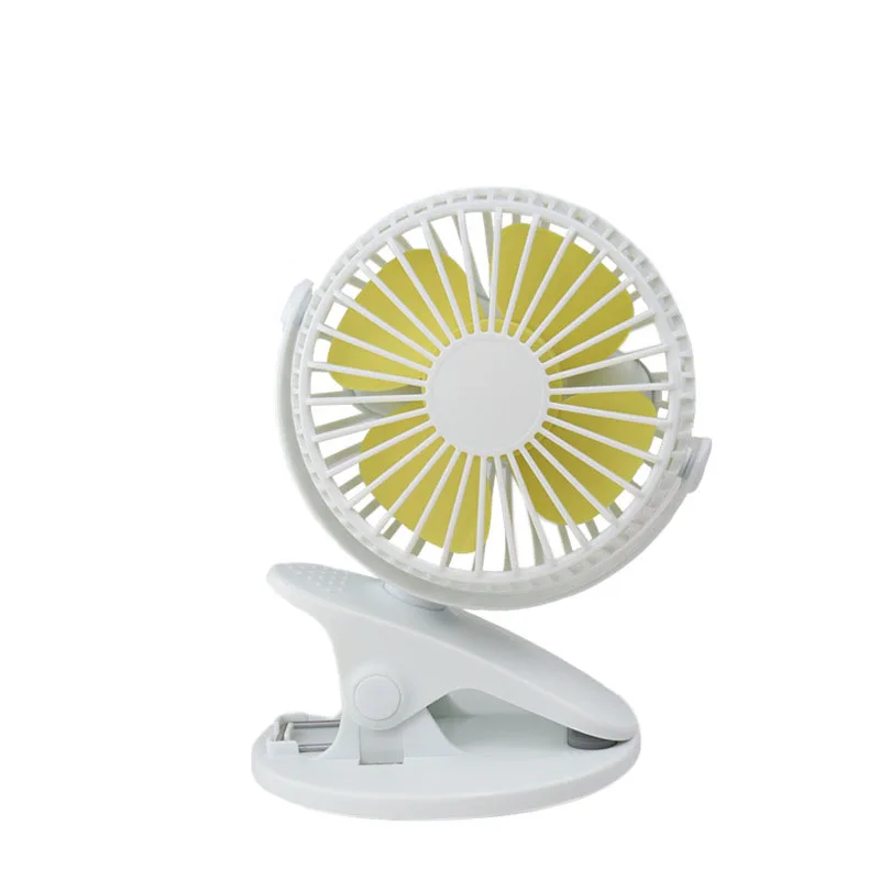 360 Degree Rotation Custom Electric Fan Mobile Phone Small Desk Hand Metal Mini 6 Inch Usb Portable Rechargeable Fan