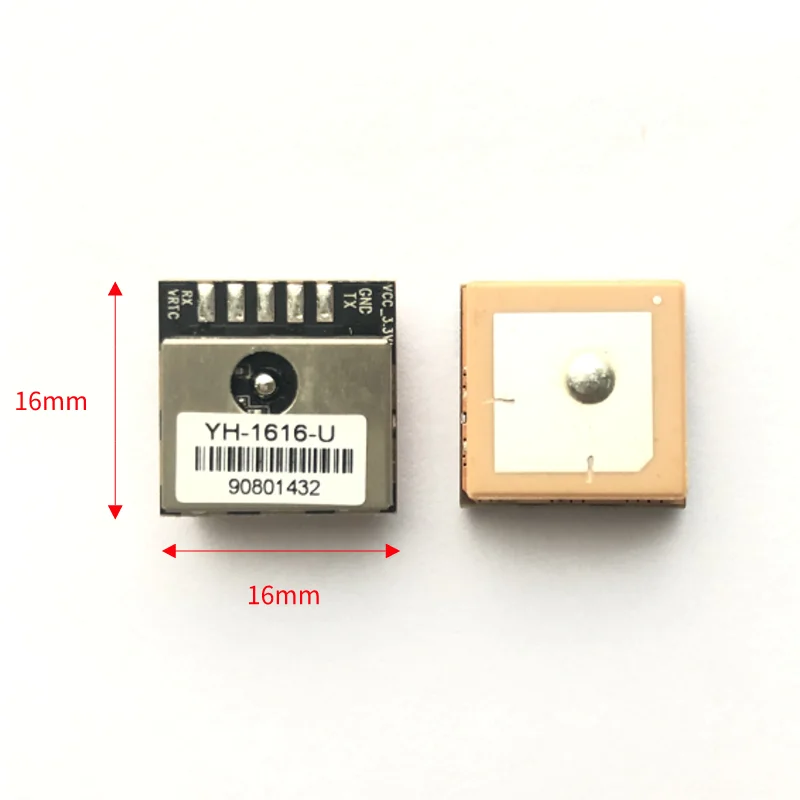 Vehicle Tracking Small Size UBX Chip Design GPS Module With Integrated Antenna