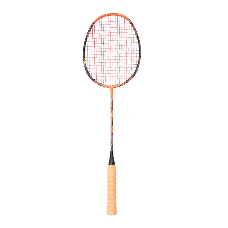 High quality customized logo portable full carbon fibre badminton racket racquet