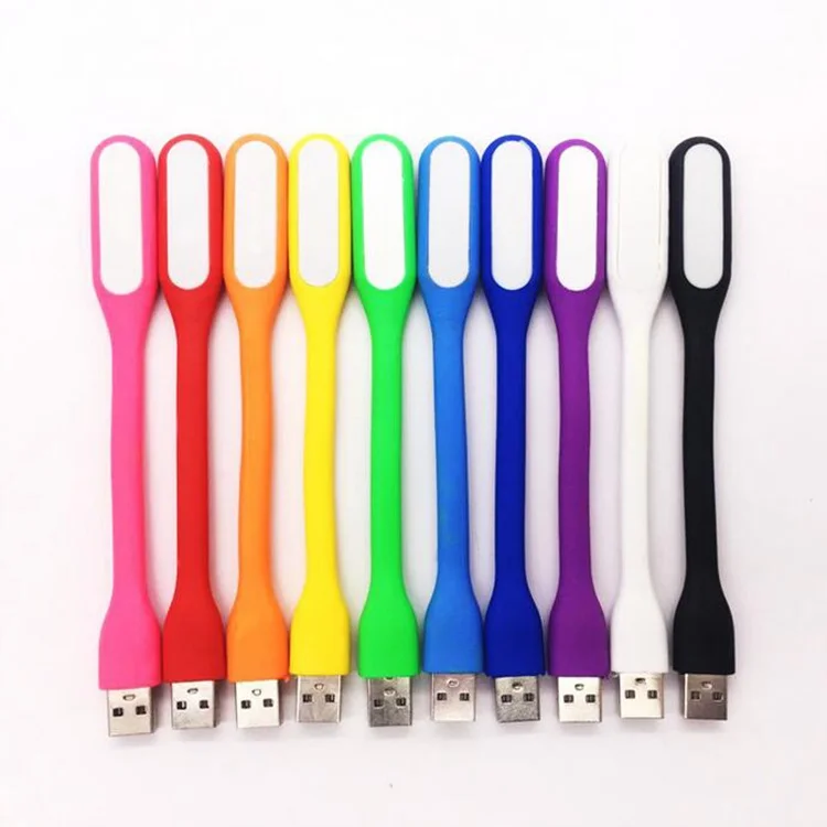 2020 рекламный подарок гибкий мини USB СВЕТОДИОДНЫЙ светильник для клавиатуры ноутбука внешний аккумулятор портативный usb ночной