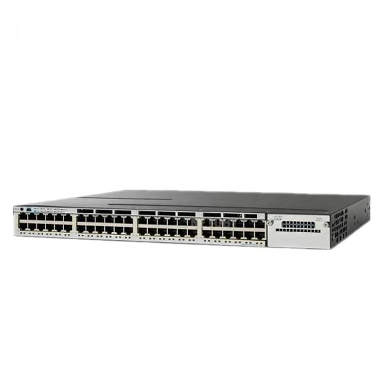 Good Product 48 Port managed PoE Switch WS-C3750X-48P-S