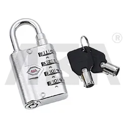 Travel Luggage Lock 4 Digit Waterproof Combination Small Padlock For Locker