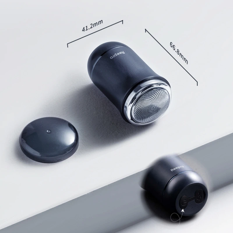 REEPRO IPX7 Sensor Single Blade Mini Razor Brush With leather bag Electric Shavers for men high quality