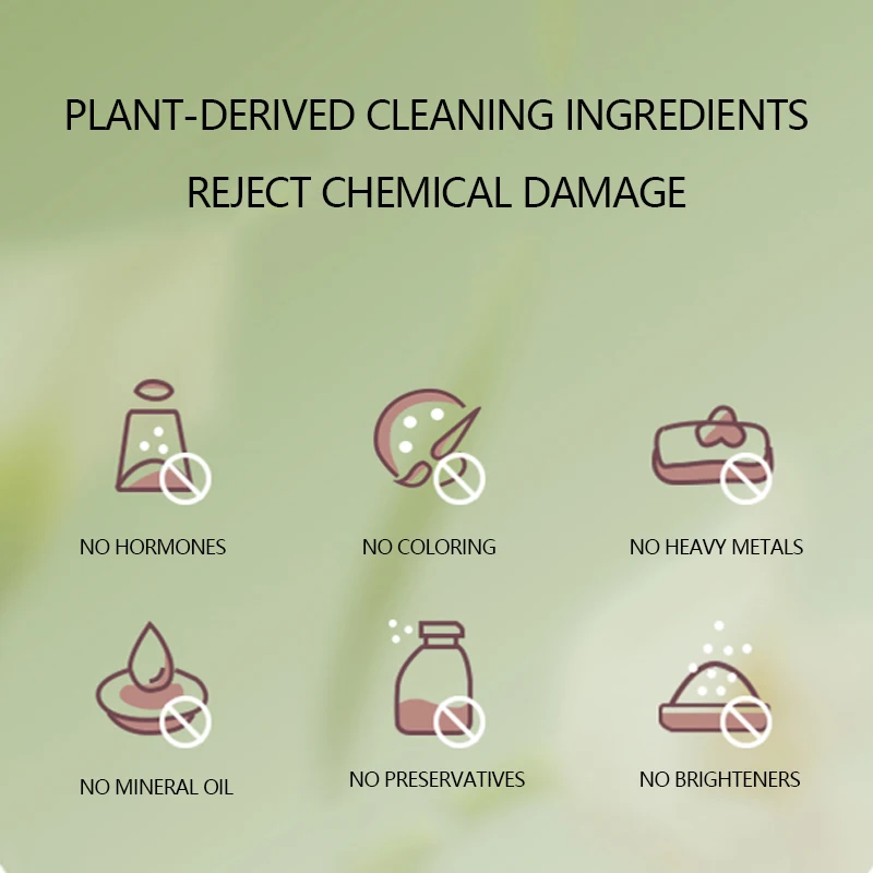 100% natural ingredients to protect health and balance PH value to reduce vaginal dryness and odor Feminine Cleansing Mousse