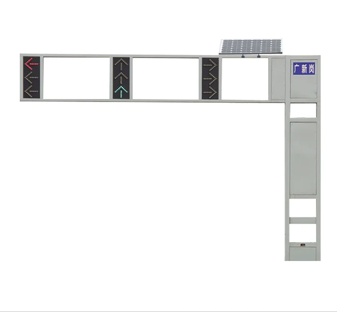 XLZM Q235, Q345 Tubular Traffic lights Signal Steel Pole With Single Arm