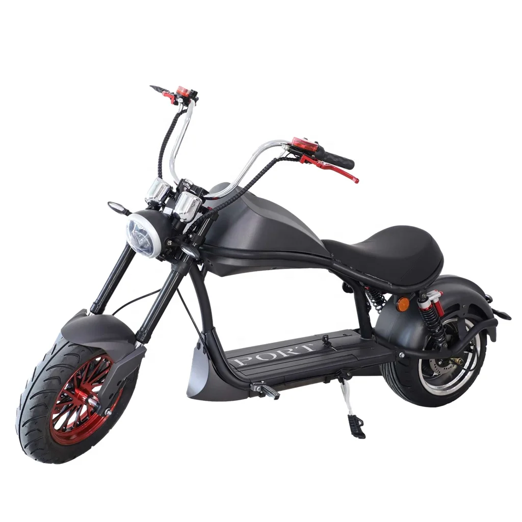 YICHEN Monopatin 40mph High Speed Removable Battery Cruiser Touring Motorcycle E Moped Bike 2000w Electric Scooter