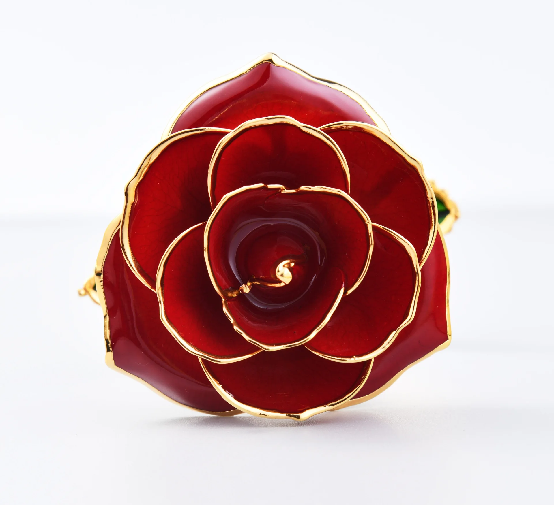 High Quality  24k Gold Dipped Rose Real Preserved Rose Flowers Valentines Day Plated Forever Rose Gifts