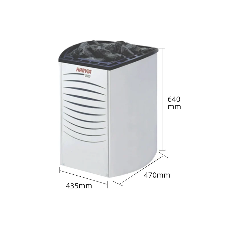 Harvia Vega series BC105 4.5KW 6KW 9KW 10.5KW External Internal Control Sauna Heater For Dry Sauna Room