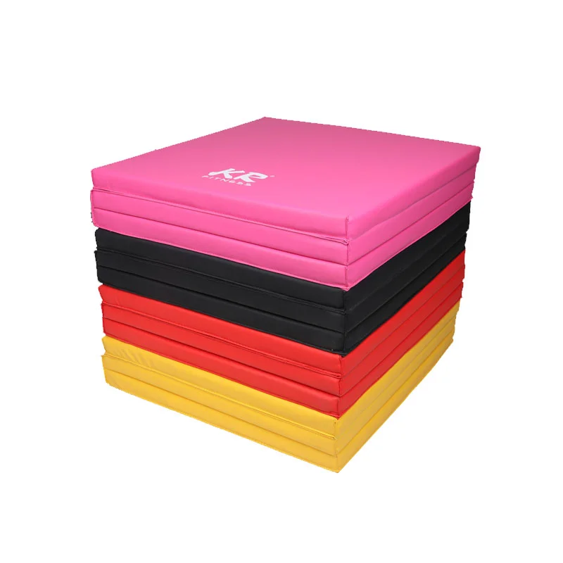  Tri-fold gym mat High Density home fitness Gymnastics Tumbling exercise foldable for