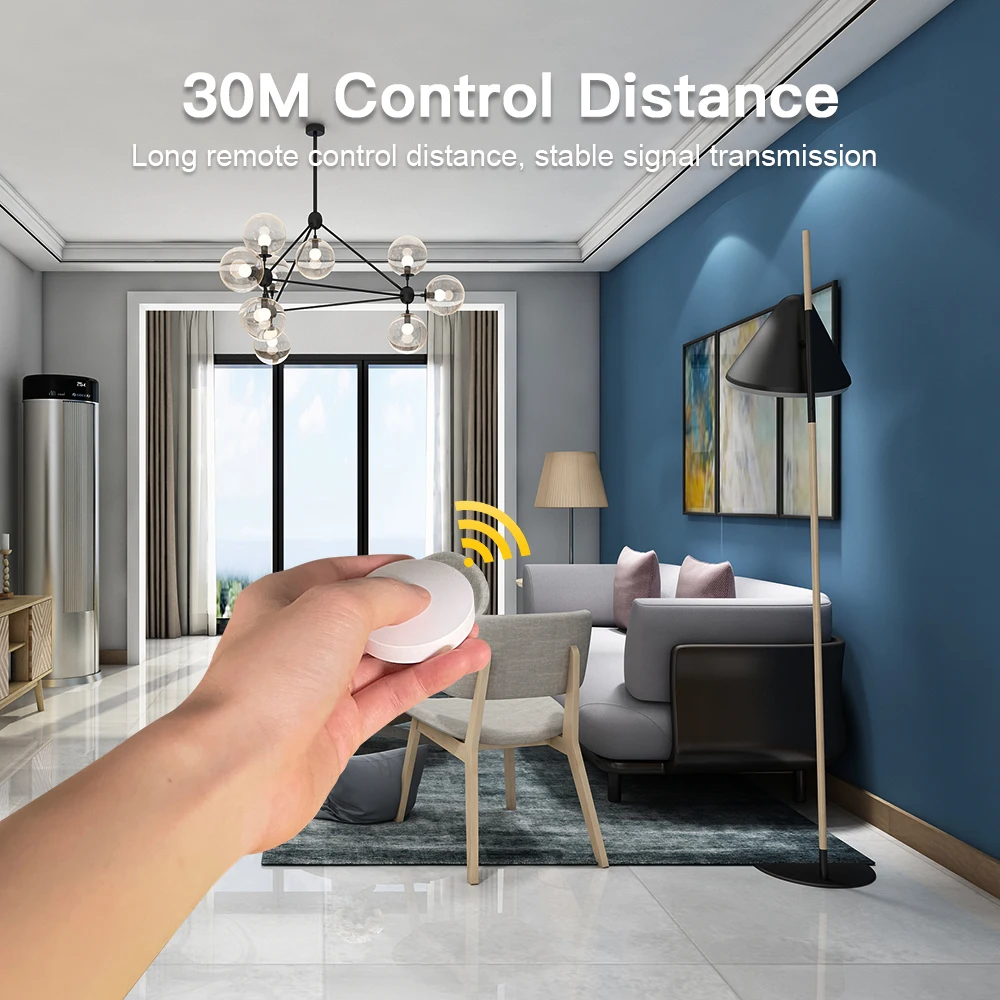 2 4G RF 1-зонный светодиодный пульт дистанционного управления совместим с профессиональными лампами и контроллерами 30 м небольшой изысканный