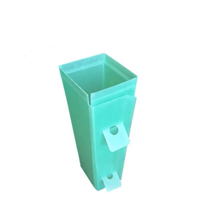 Square/ Round/ Triangle Corrugated plastic Vine Corflute Tree Guard Plant Protector