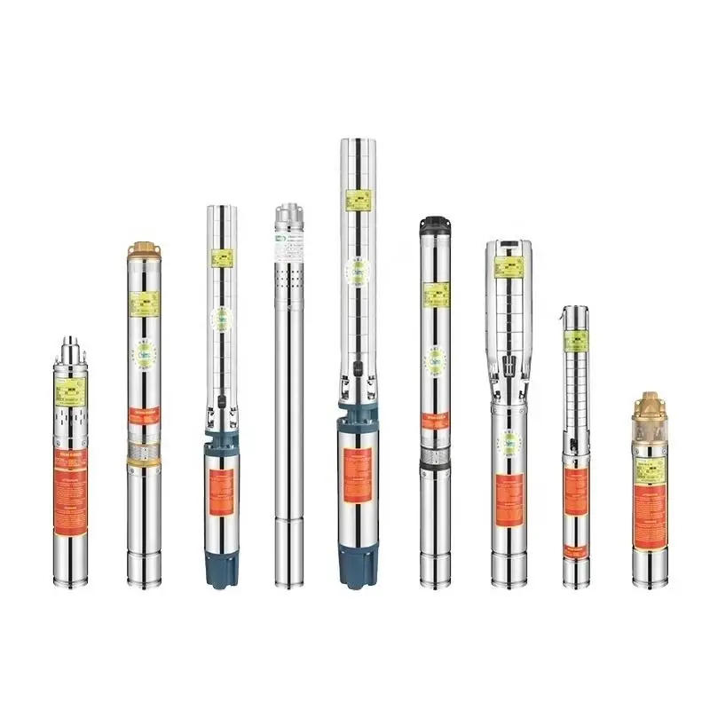 CHIMP Pompe Submersible 1.1Kw 1.5 Hp Borehole Submersible Well Pump For Clean Water