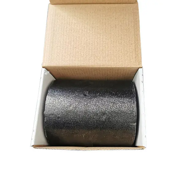 Рулон алюминиевой фольги для парикмахерской серебристого и черного цвета 12mic x120mmx 100 м