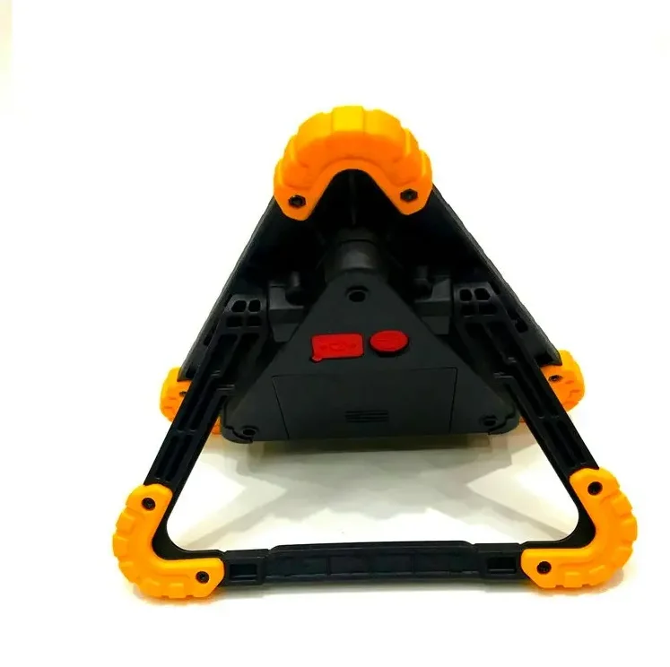 LED warning light portable car mini triangular work light COB floodlight camping light