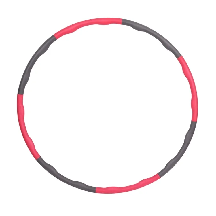 
Ready To Ship /wholesale Gym Fitness Plastic Hula Ring Flat Hulas Hoop For Adults 