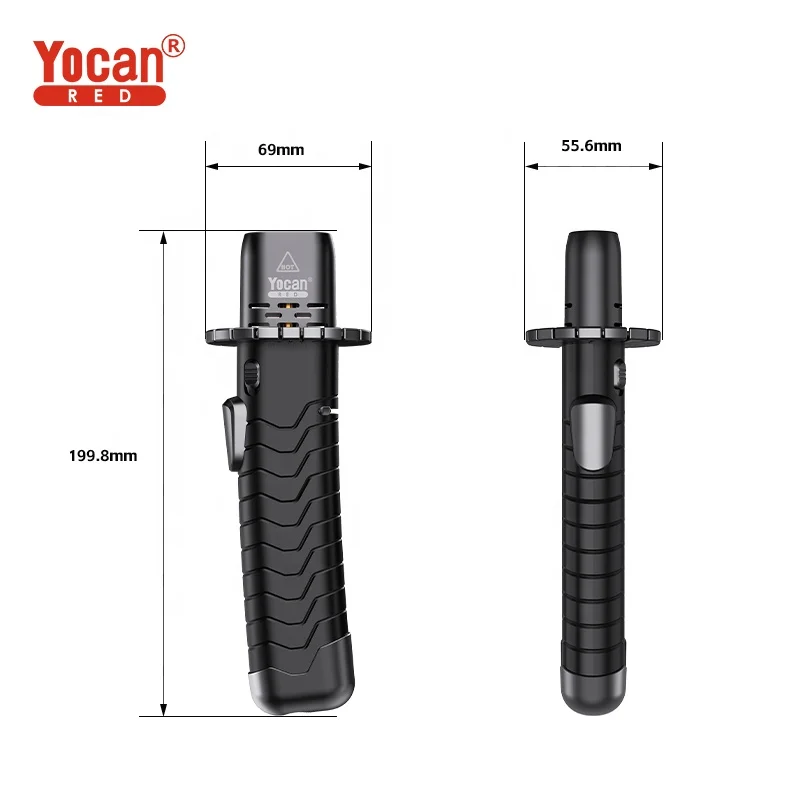 Yocan Red Culinary Butane Gas Flame Jet Kitchen Dessert Cooking Creme Brulee Torch Lighter