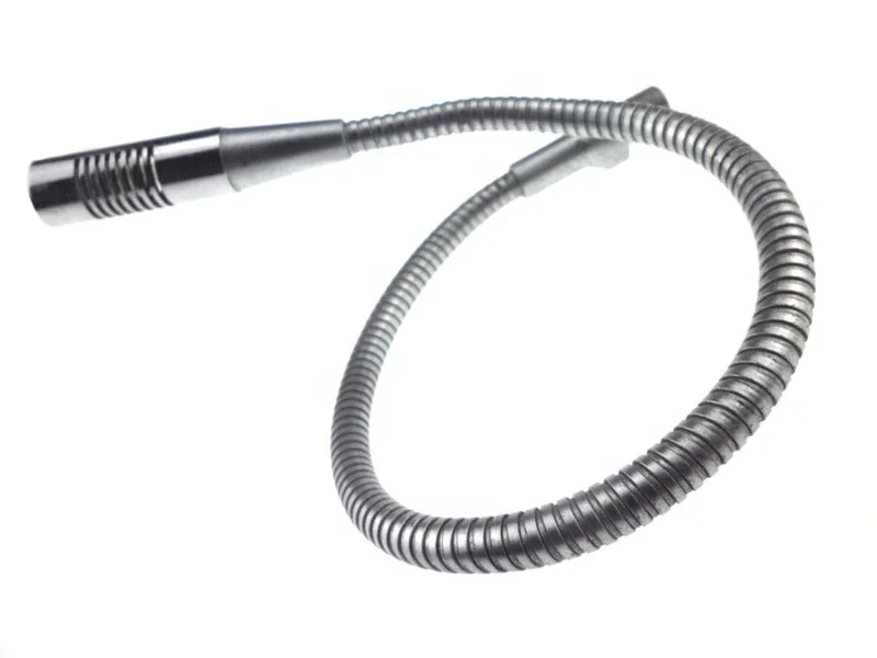 Flexible microphone gooseneck tube