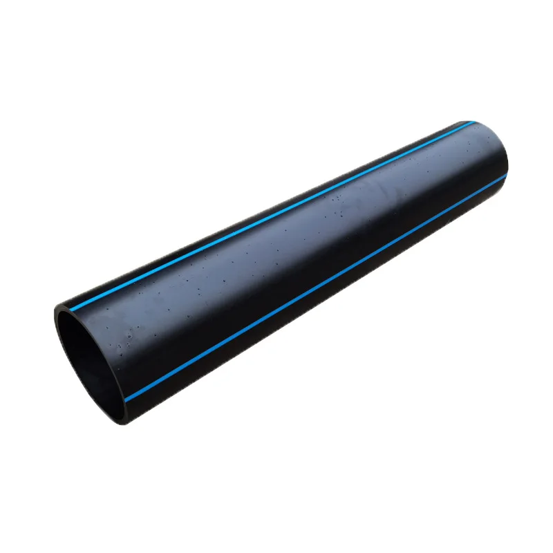 China Manufacturer 355 mm 560mm 110mm 250mm 40mm 75mm 160mm Pe100 Sdr 11 High Density Hdpe Pipe With Blue Strip