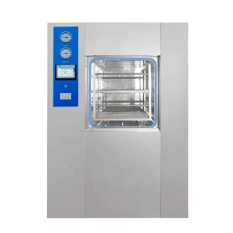 VST-0.36 Double Door Pulse Vacuum Autoclave 7 Inch Color Touch Screen 304 Stainless Steel Disinfection Equipment