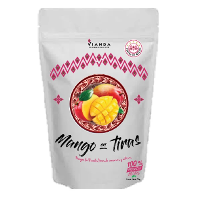 Freeze Dried Mango Mexico Vianda Hot Sale Fresh Dehydrated Bulk Wholesale Dashes Yellow Fruit Dried Slice Mango