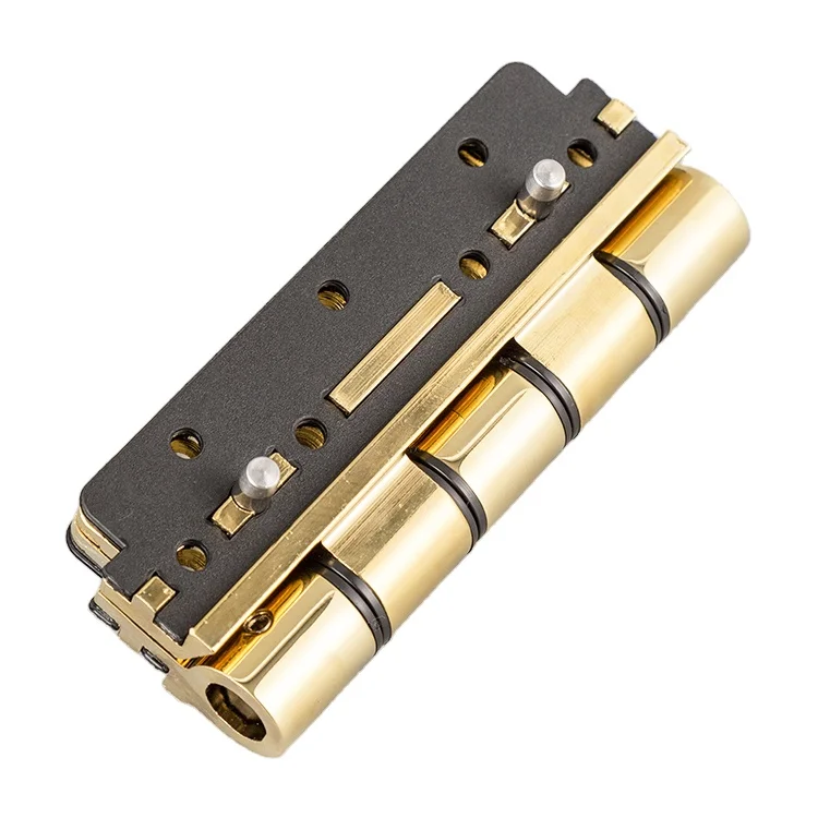 High Quality ISO9001 custom modern Gold profile  Heavy Duty Aluminum Folding Door  Hinge For Gates