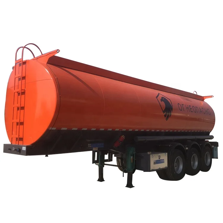 3 Axle 35000 Liters Oil Fuel Tanker Fuel Tank Semi Trailer With Low Price