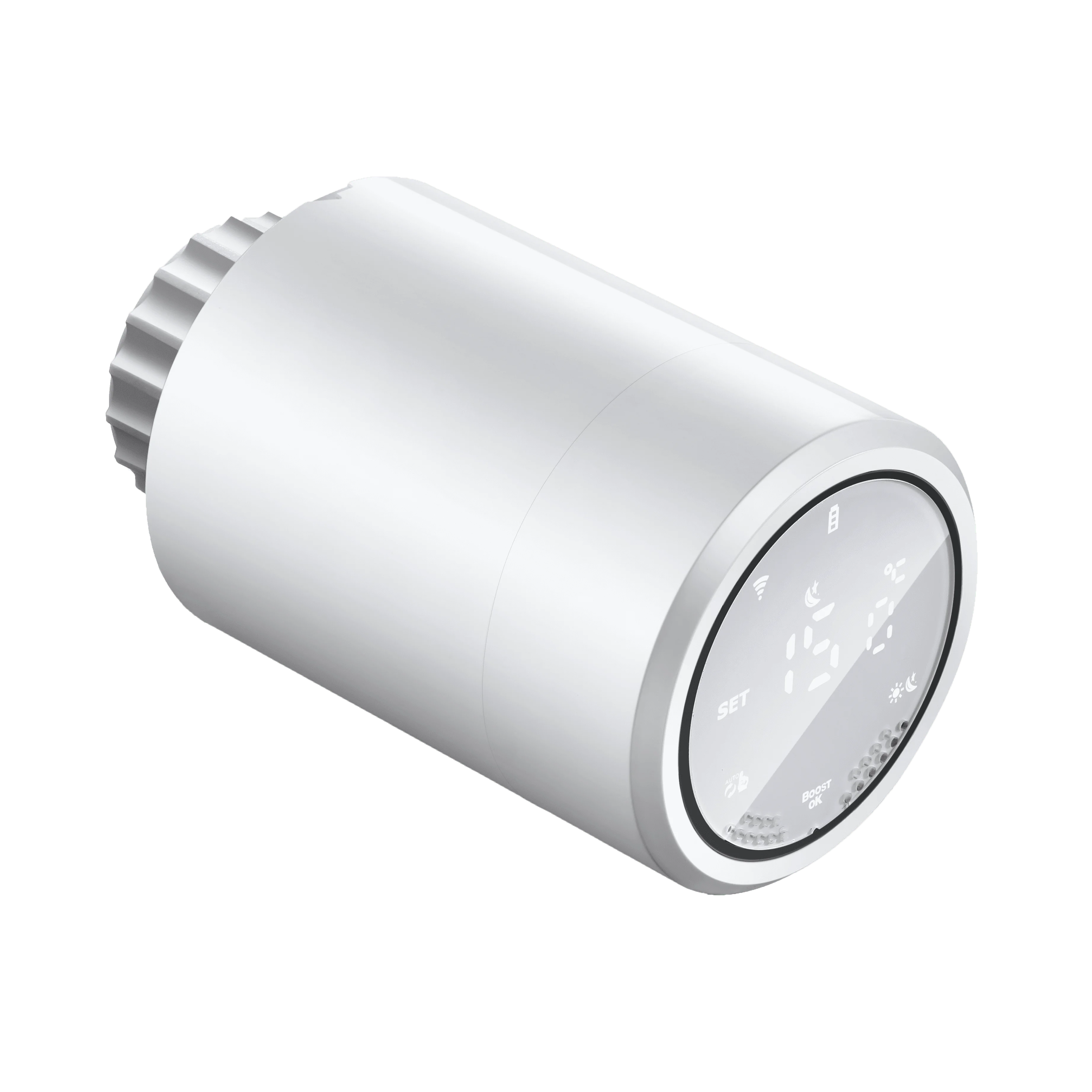 Alexa Voice Tuya Digital  Wireless WIFI Smart Home Anthracite Heating Thermostat Water Thermostatic Radiator Valve